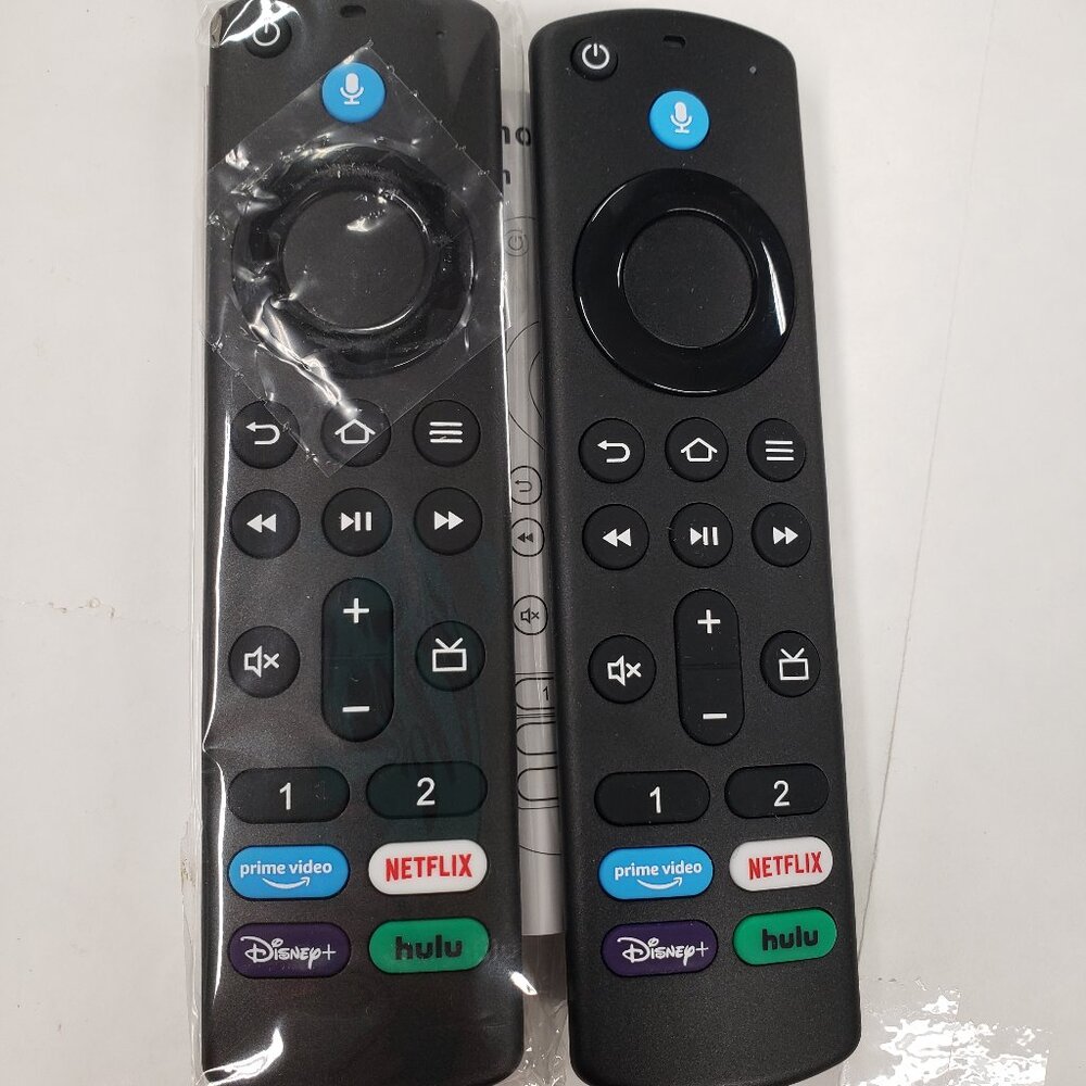 2 Replacement Remotes for Amazon Fire stick 4K Max - Remotes Only. Alexa Voice